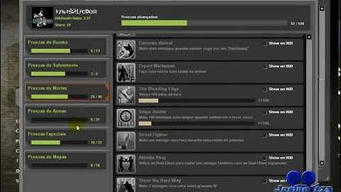 New Counter Strike Source Achievements View