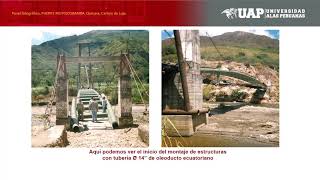 Puente Rio Piscobamba -Quinara - Ecuador.