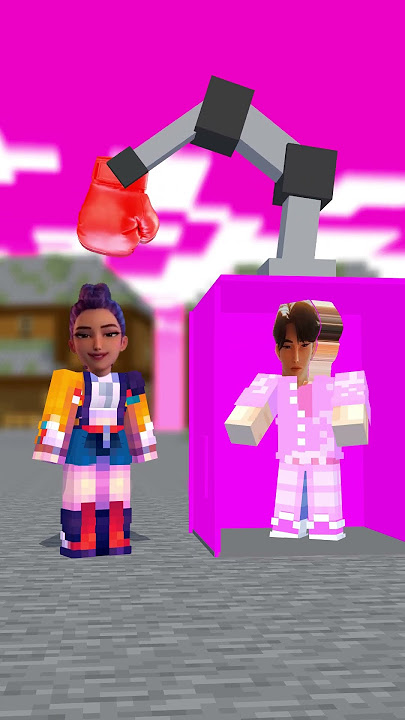 Kpop Demon Hunter IQ Test Juni X Rumi #demonhunter #sodapop #minecraft
