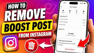 Information How To Remove Boost Post From Instagram 2026 Guide