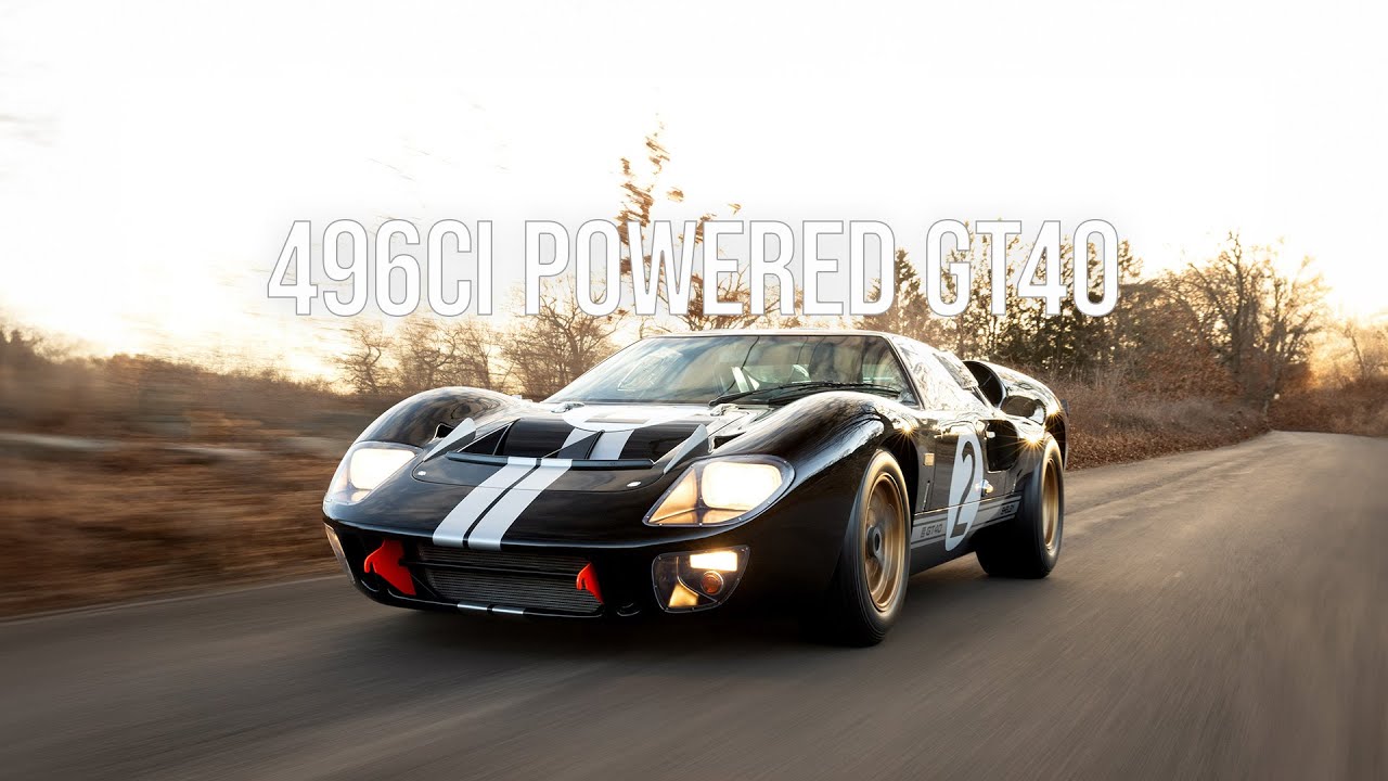 496-Powered Superformance GT40 MKII 50th Anniversary Edition for