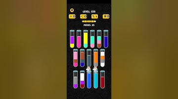 Map 535 Solution||Color Water Sort 3D!