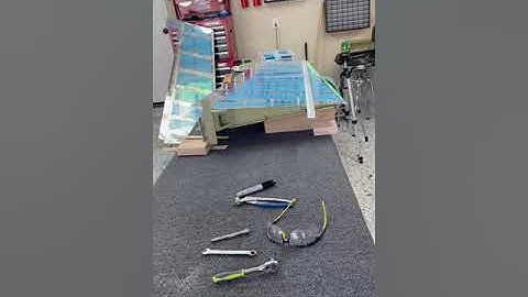 Vans RV-14A Rudder Alignment Fixture