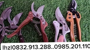 Giới thiệu cho các bác làm vườn #bonsai #nonng nghiệp các mẫu kéo cắt cành tỉa cành #sắc bén