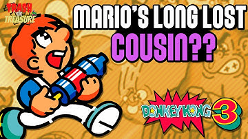 A Critical Look At The FORGOTTEN Most "NON Mario" Mario Game- Donkey Kong 3