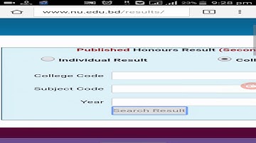 NU RESULT কিভাবে দেখবেন (NATIONAL UNIVERSITY RESULT) HONOURS/DEGREE/MASTERS