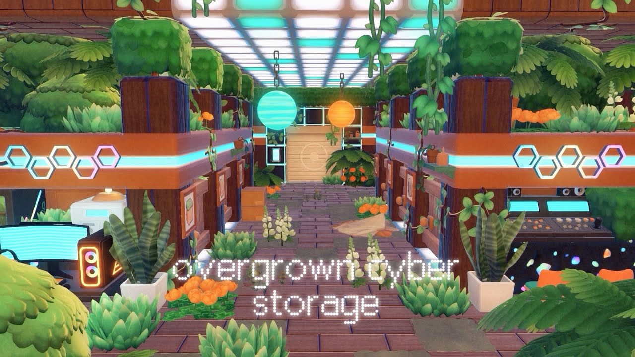 ぽこあポケモン | 電力を節約したサイバーな倉庫づくり | Overgrown Cyber Storage | Pokopia