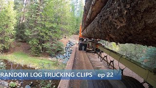 Random Log Trucking Clips ep22 by Fourth Over 2,904 views 5 months ago 10 minutes, 34 seconds