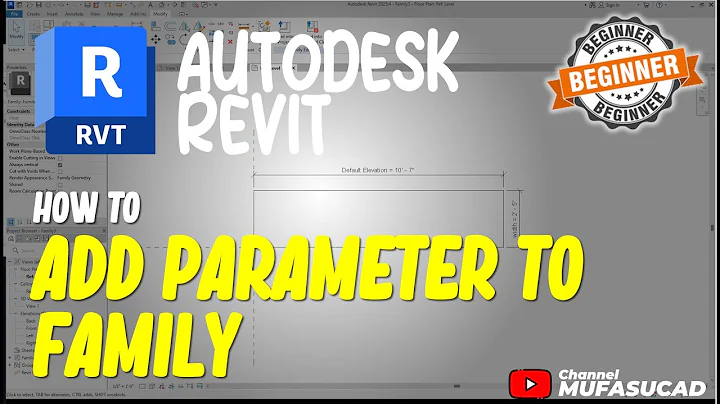Revit How To Add Parameter To Family
