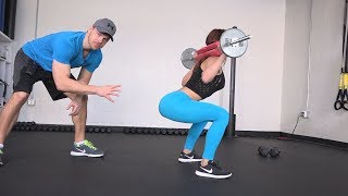 Get a Rounder Butt with this Squat Technique + Squat Sponge Challenge