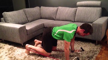 Band Resisted Quadruped Hip Extension