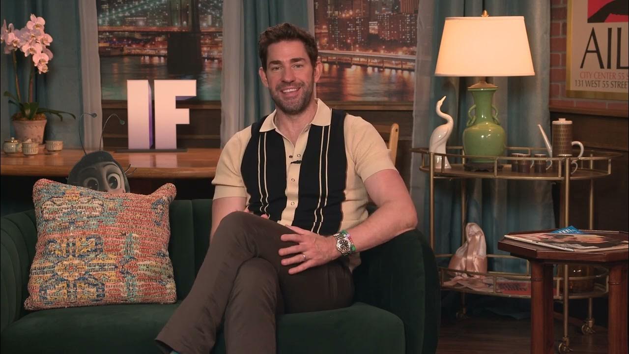 IF Movie Interview with John Krasinski YouTube IF Movie Interview with John Krasinski YouTube