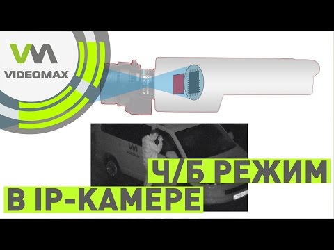 Ч/б режим в IP камере и ИК подсветка