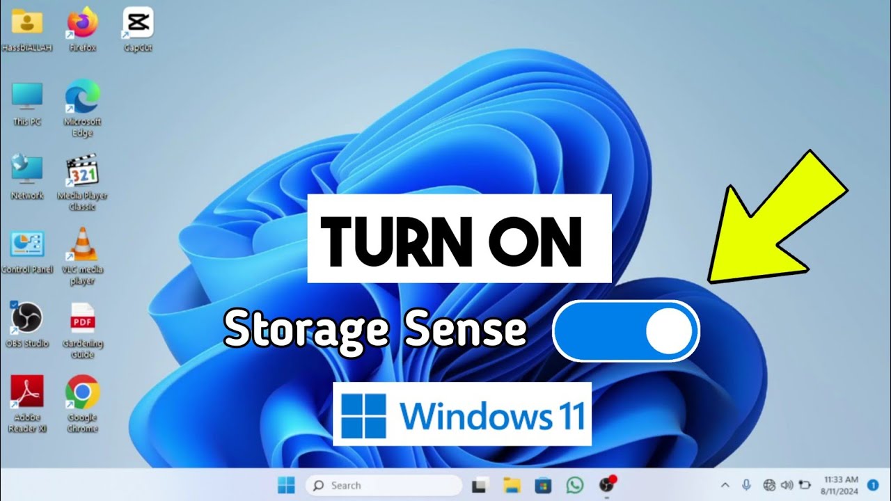Window Sense How to Enable Storage Sense in Windows 11 | Turn on Storage Sense ...