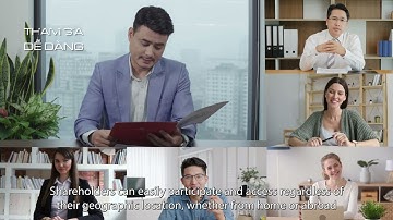 Video giới thiệu FPT - Giải pháp đại hội đồng cổ đông trực tuyến | sanxuatTVC | Phim quảng cáo