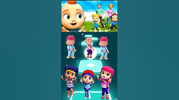 Cocomelon_Scary Dame_Tu Cosita Dance (Music Cover) Tiles hop #301 #shorts #dametucosita