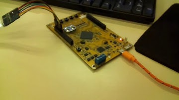 EDU CIAA, UART Y TECLADO MATRICIAL 4X4 PRUEBA