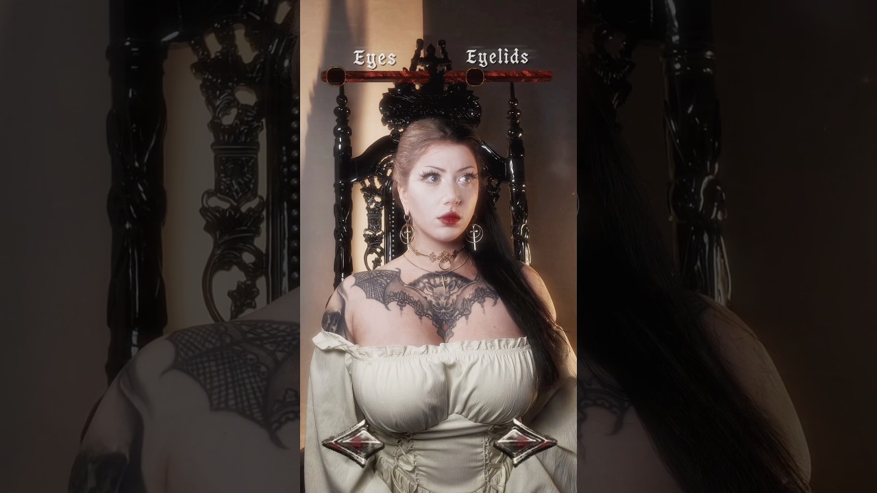 POV in game character customization 💀