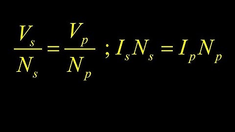 Given input current and output voltage: calculate turns ratio, secondary current for a transformer.