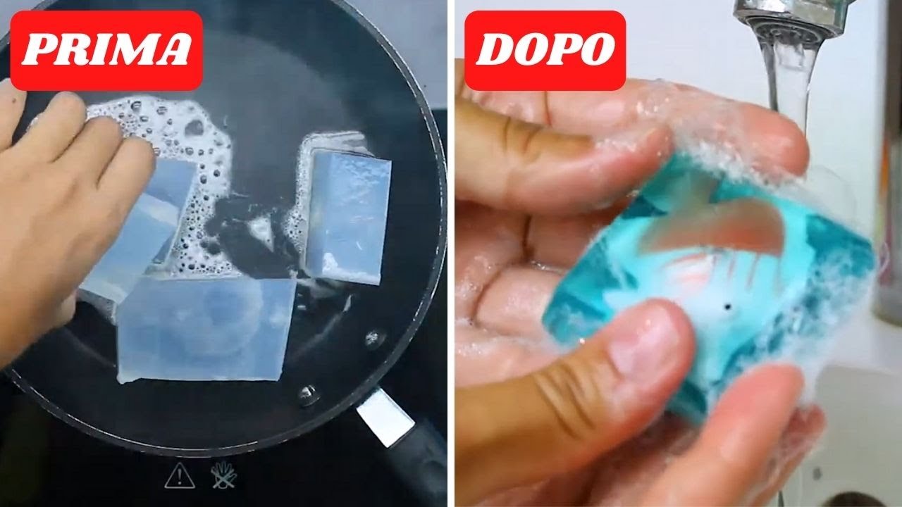 Idea per saponette con SORPRESA facili e veloci🐠