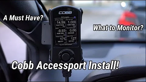 Cobb Accessport Install! A Must for Any Car!