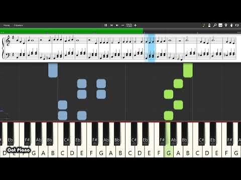 Lucienne Delyle - Mon amant de Saint-Jean - Piano tutorial and cover (Sheets + MIDI)