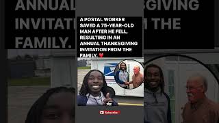 POSTAL WORKER SAVES ELDERLY MAN—NOW INVITED TO #shorts