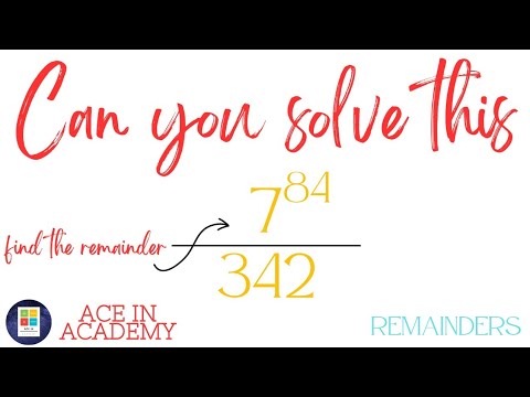 Can you find the remainder | Remainders | Number System | Quantitative Aptitude