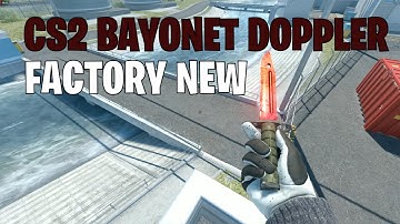 Bayonet Doppler Ruby | CS2 Skin Showcase #219