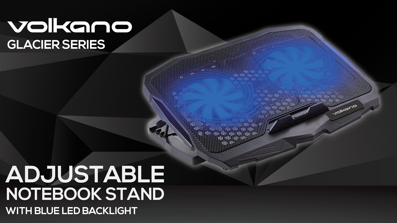 Led Backlight Notebook Adjustable Notebook Stand with Blue LED Backlight | Glacier Series ...