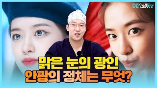 맑은 눈의 광인  안유진선생 눈 분석