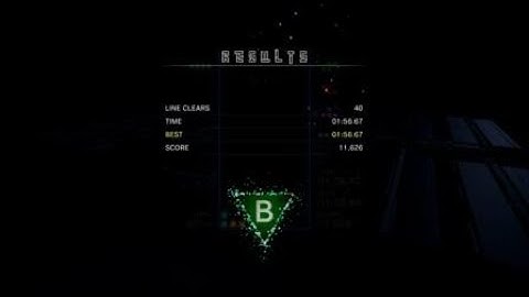 Tetris® Effect Sprint Personal Best 1:56.67