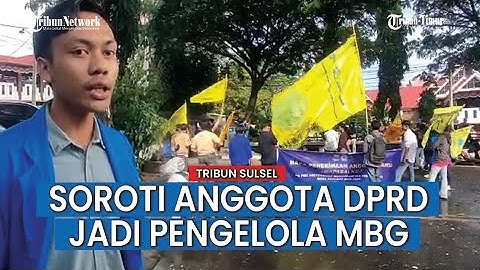 Mahasiswa Kepung DPRD Bulukumba, Protes Legislator Kelola Dapur MBG