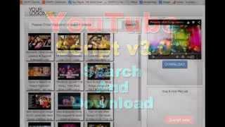 Youtube video Search engine php Script V3.00