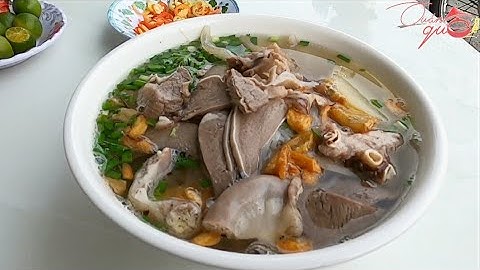 Hủ tiếu Sa đéc chánh gốc  bình dân quá ngon khách ăn nườm nượp