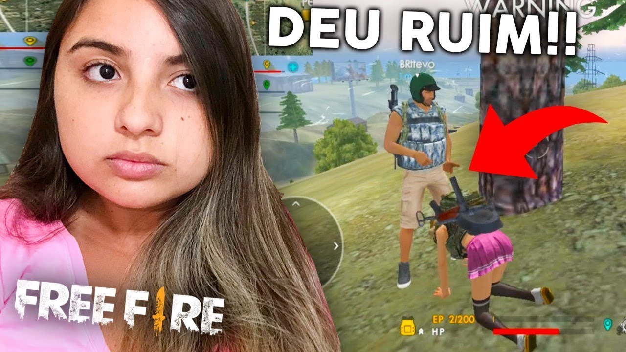 FINGI SER O DIABO DO FREE FIRE ÀS 3 HORAS DA MADRUGADA 