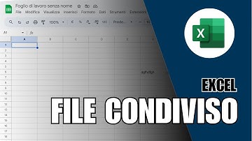 Come CONDIVIDERE E COLLABORARE su un foglio EXCEL