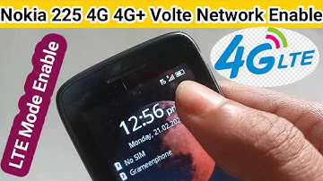 Nokia 225 4g Volte 4G+ Network Enable // 4G + network problem solve