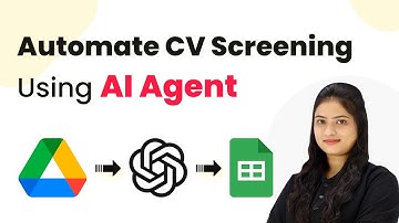 How to Automate CV Screening Using AI Agent