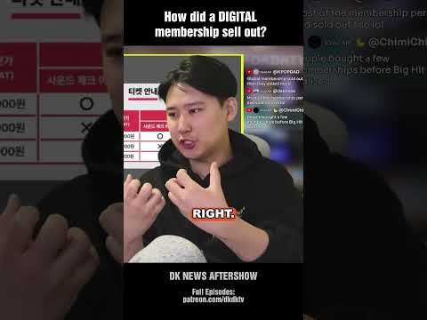 How did a BTS 'DIGITAL' membership <strong>sell</strong> <strong>out</strong>?  #podcast #bts