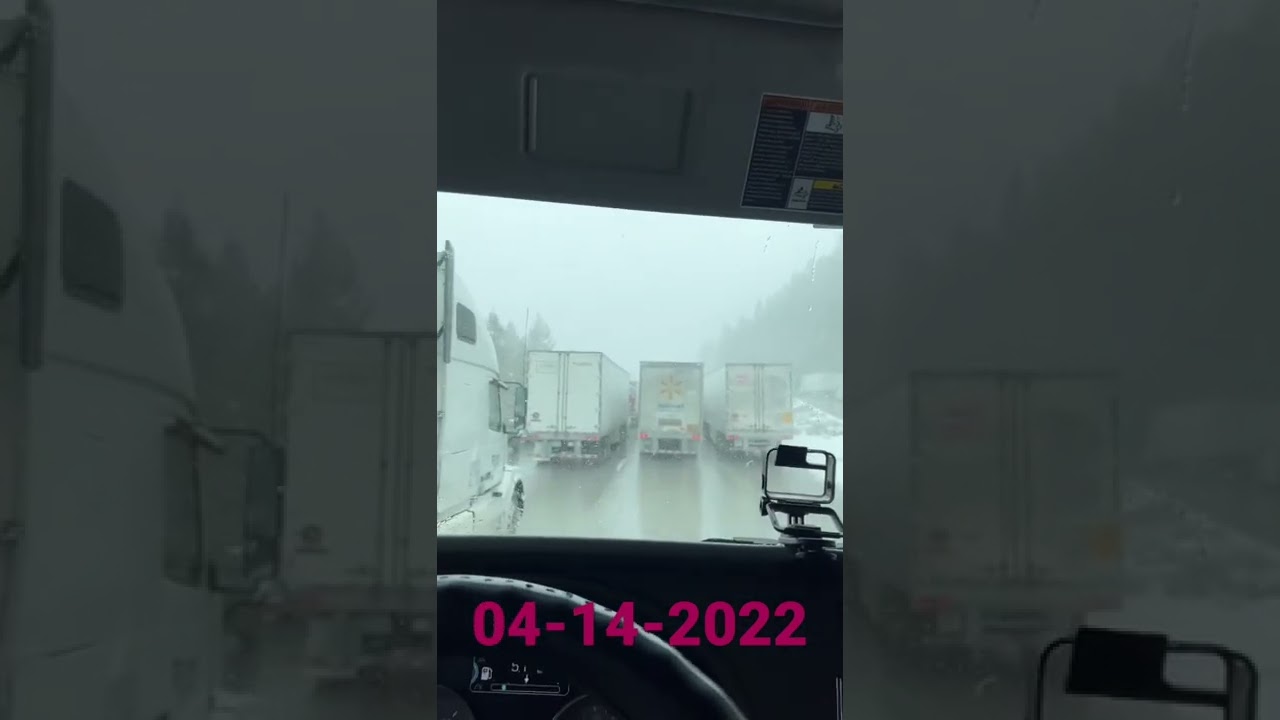 Chain Law is going on. Donner Pass. 04142022 YouTube