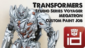 Transformers - Custom Paint Job - Megatron - Studio Series Voyager-class
