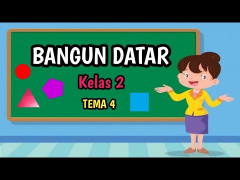 Video: Apa yang disebut dengan bangun datar bersisi 4?