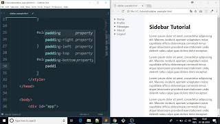 Super Easy Sidebar for your Website Tutorial in less than 4 minutes