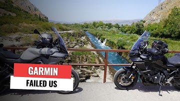 Garmin Navigation Failed on the Yamaha Tracer 9 GT | Bosnia Trip – Part 1