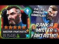 5 Star Mister Fantastic Rank 4 Rank Up Gameplay /w Fantastic 4 Synergy - Marvel Contest of Champions
