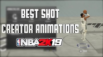 Best Shot Creator Animations In NBA 2K19 | Best Dribble Pull Up & Best Hop Jumper & Best Spin Jumper