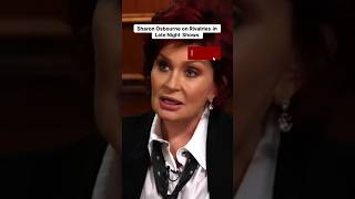 Sharon Osbourne on Rivalries in Late Night Shows #sharonosbourne #osbourne #shorts