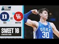Duke vs. Houston - Sweet 16 NCAA tournament extended highlights