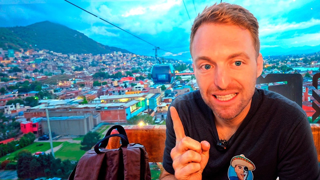 GRINGO toma el CABLEBÚS por PRIMERA VEZ y queda SIN PALABRAS 🇲🇽